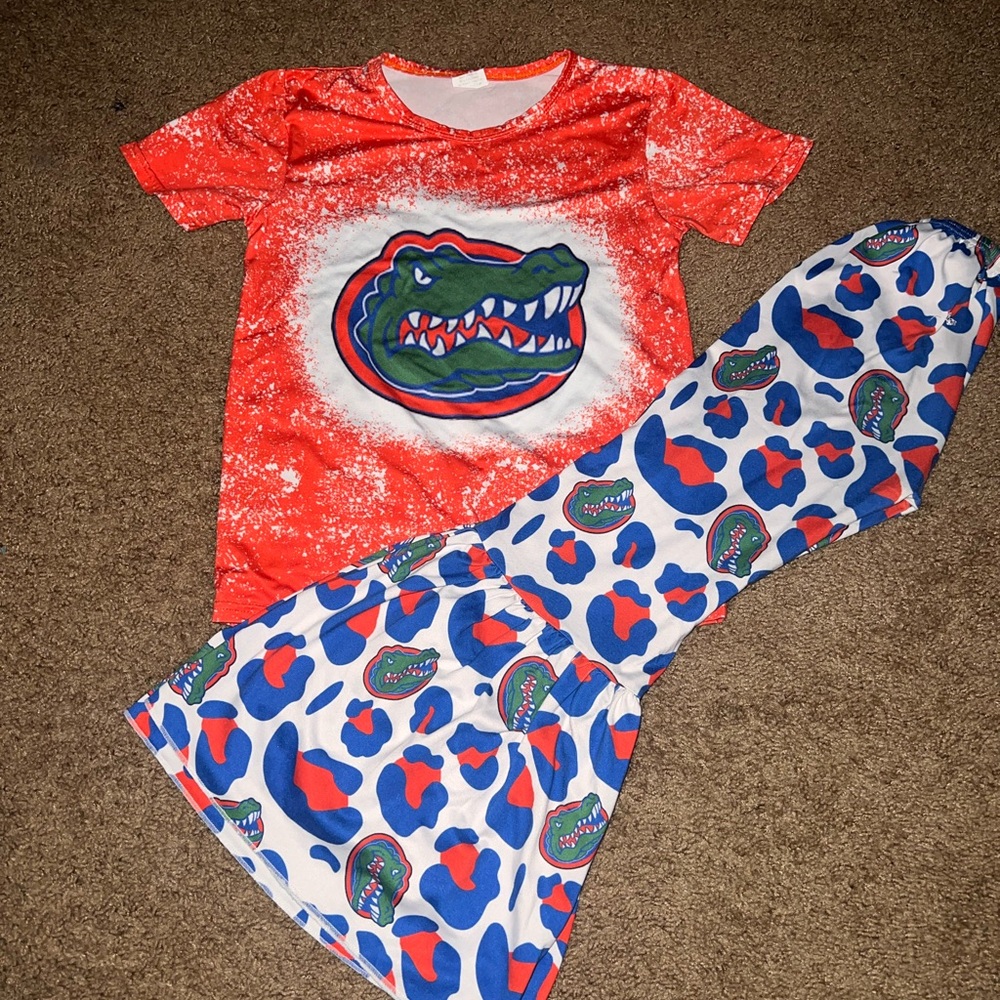 Boutique FL Gators Outfit Set